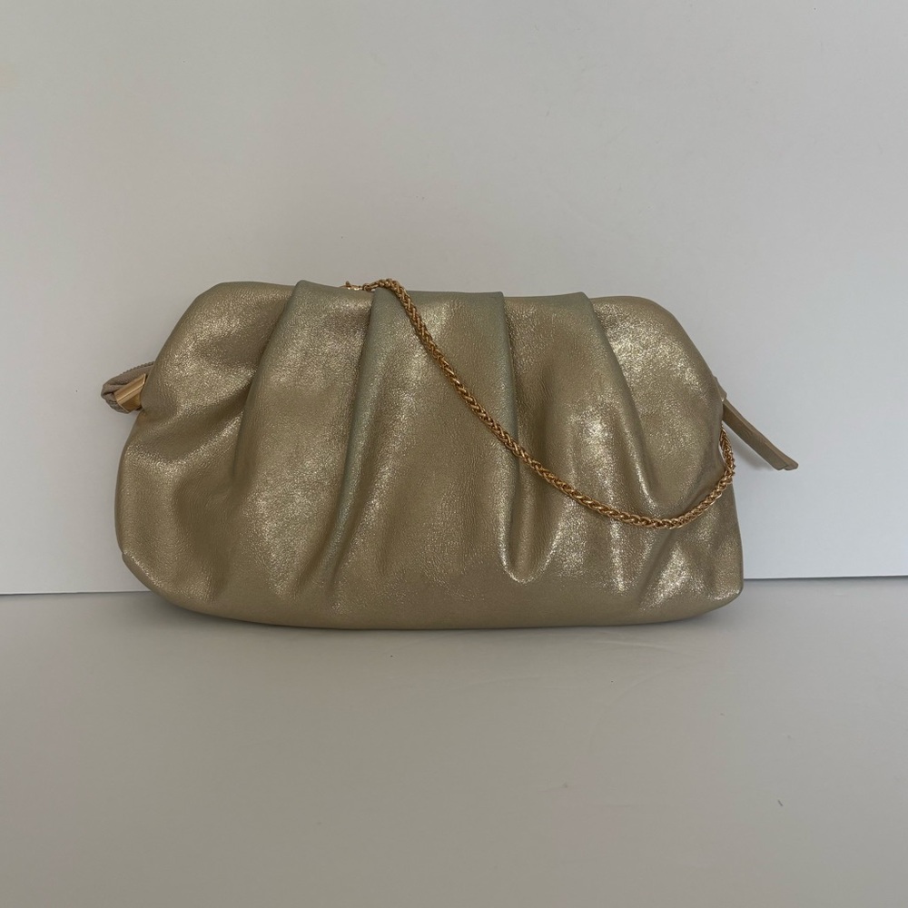 Elegant Gold Women's Clutch